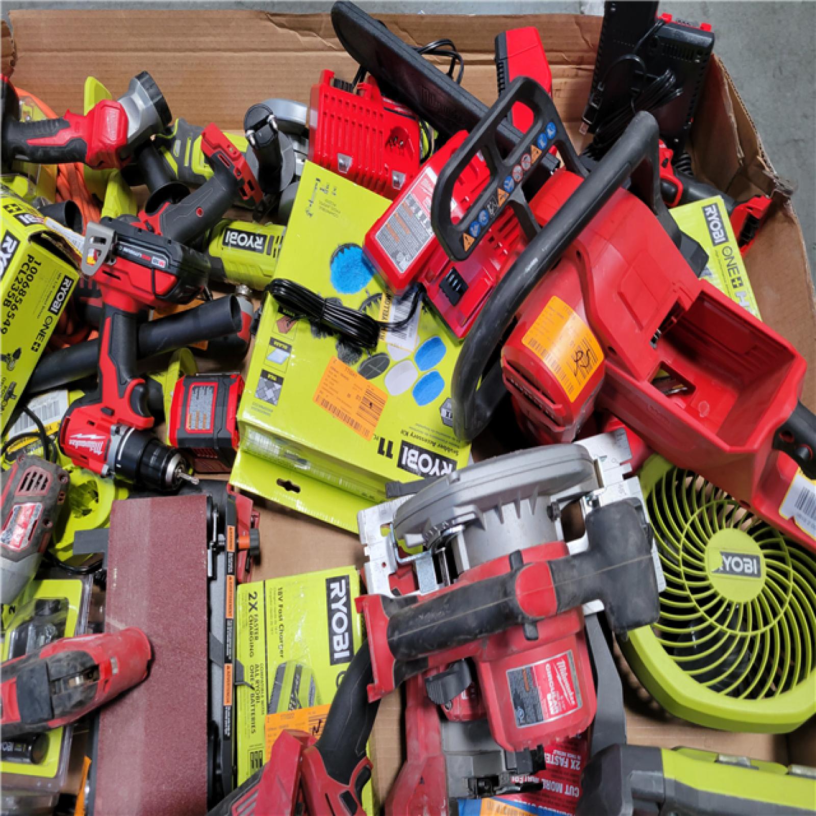 CALIFORNIA AS-IS TOOL PALLET