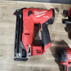 HOUSTON LOCATION - AS-IS MILWAUKEE 4 TOOL COMBO