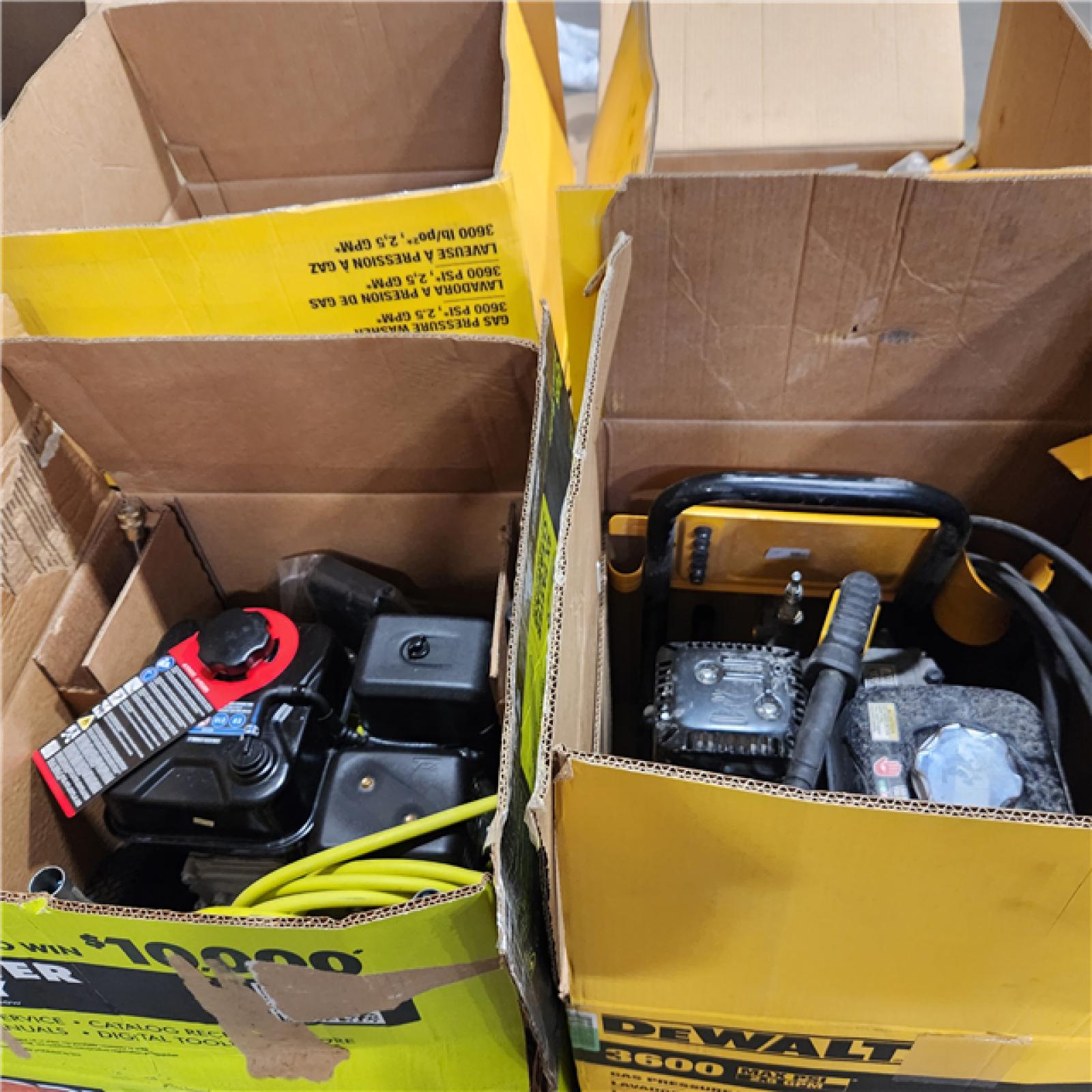 Dallas Location - As-Is GAS PRESSURE WASHER (Lot Of 4)