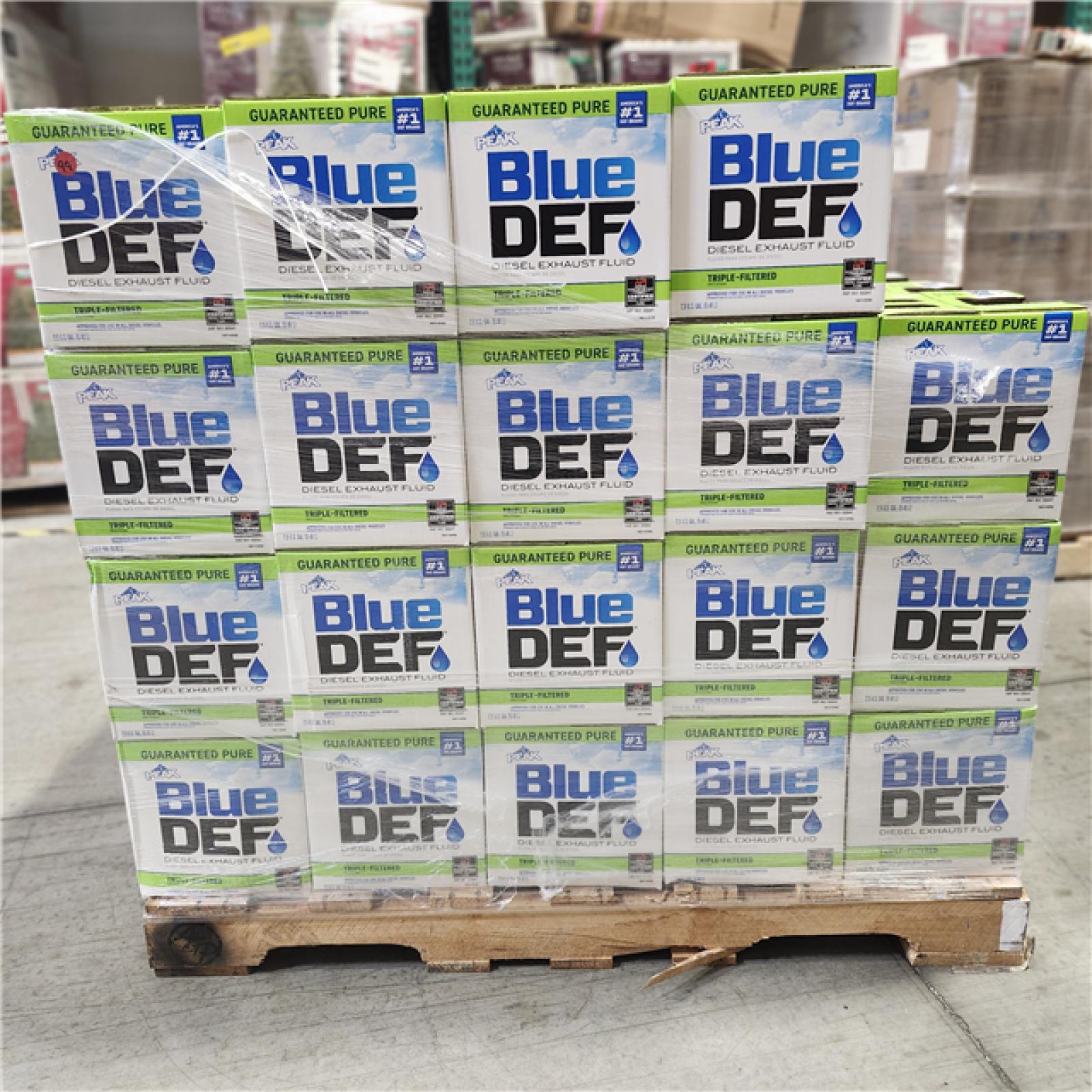 DALLAS LOCATION - BlueDEF 2.5 Gal. Diesel Exhaust Fluid (DEF) PALLET- (76 UNITS)
