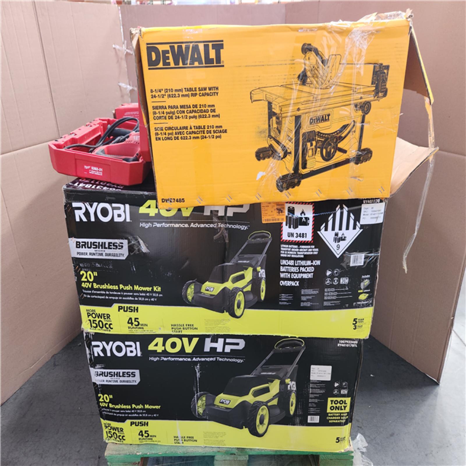 CALIFORNIA AS-IS TOOL PALLET