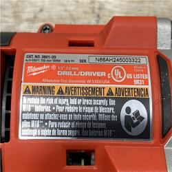 AS-IS Milwaukee 18V Lithium-Ion Brushless Cordless Compact Drill/Impact Combo Kit