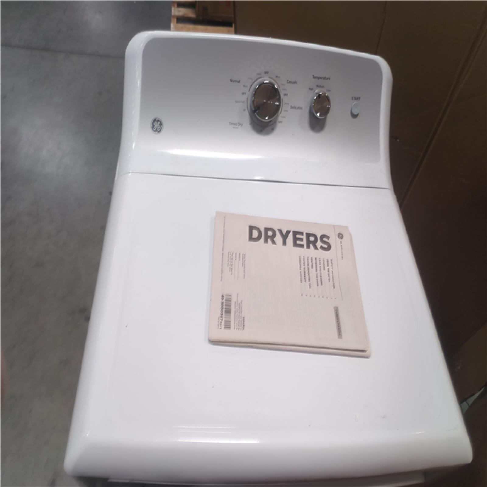 CALIFORNIA AS-IS GE APPLIANCES DRYER