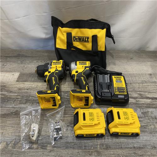 AS-IS DEWALT ATOMIC 20-Volt MAX Lithium-Ion Cordless Combo Kit