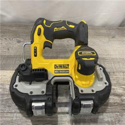 AS-IS DEWALT ATOMIC 20V MAX Cordless Brushless Compact 1-3/4 in. Bandsaw (Tool Only)