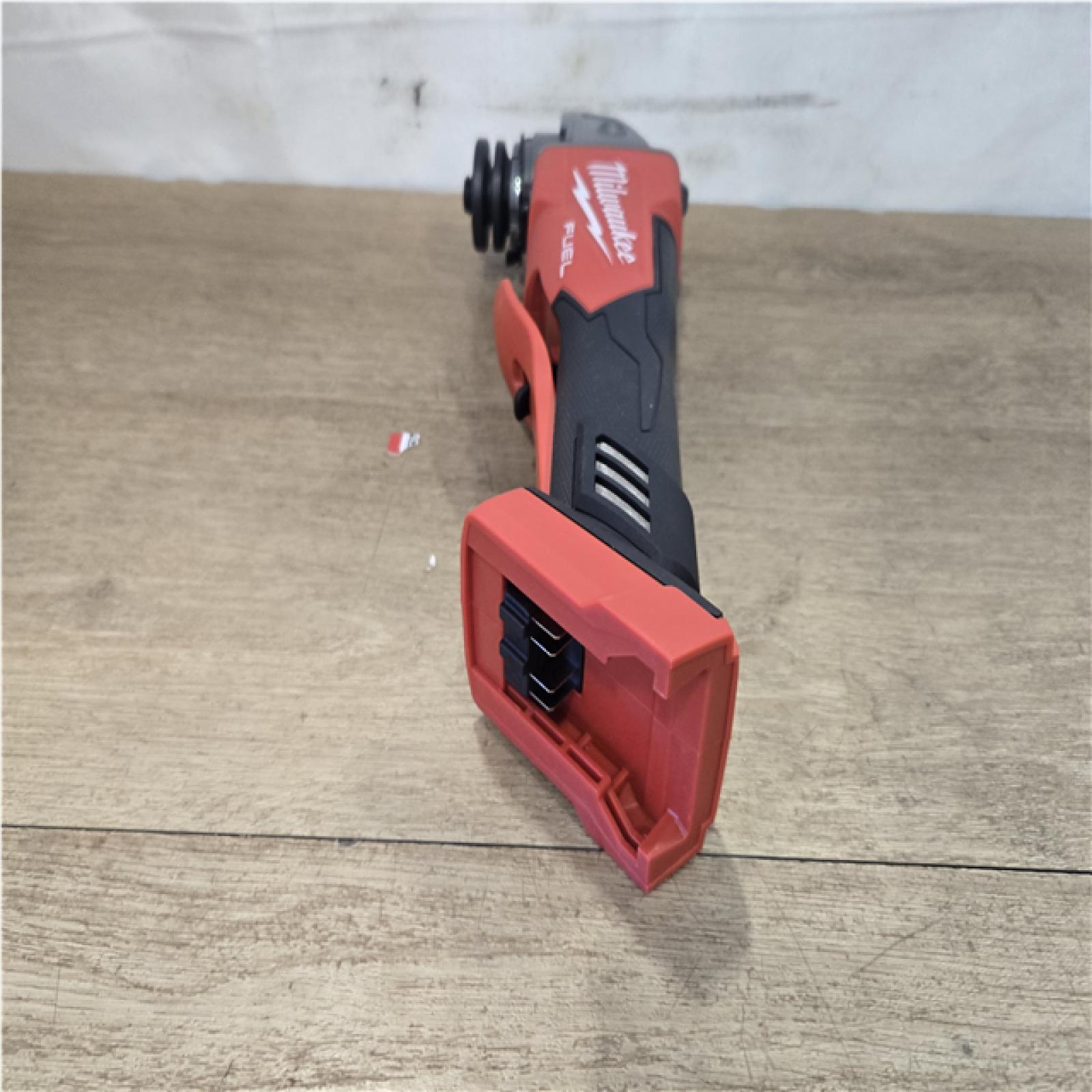 AS-IS Milwaukee FUEL 18V Lithium-Ion Brushless Cordless 4-1/2 in./5 in. Grinder w/Paddle Switch (Tool-Only)
