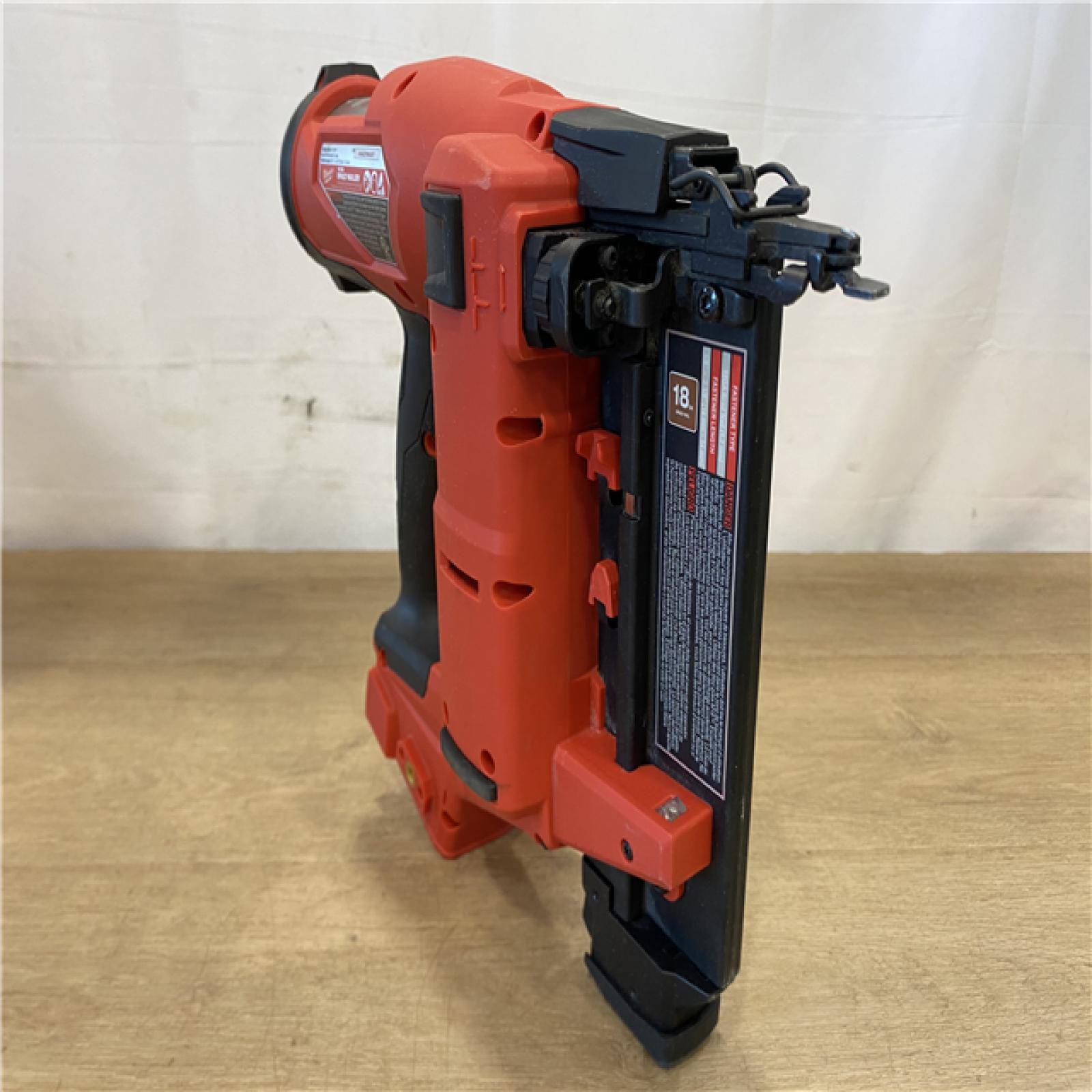 AS-IS Milwaukee FUEL 18-Volt Lithium-Ion Brushless Cordless Gen II 18-Gauge Brad Nailer (Tool-Only)