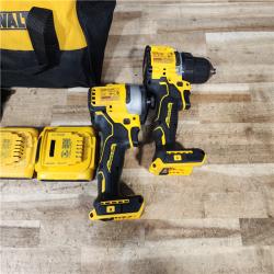HOUSTON LOCATION - AS - IS DEWALT 2 TOOL COMBO KIT W/ (2) BATTERY & CHARGER