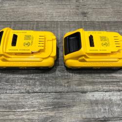 AS-IS DEWALT 20V MAX XR Lithium-Ion 4.0 Ah Battery Packs (2-Pack)