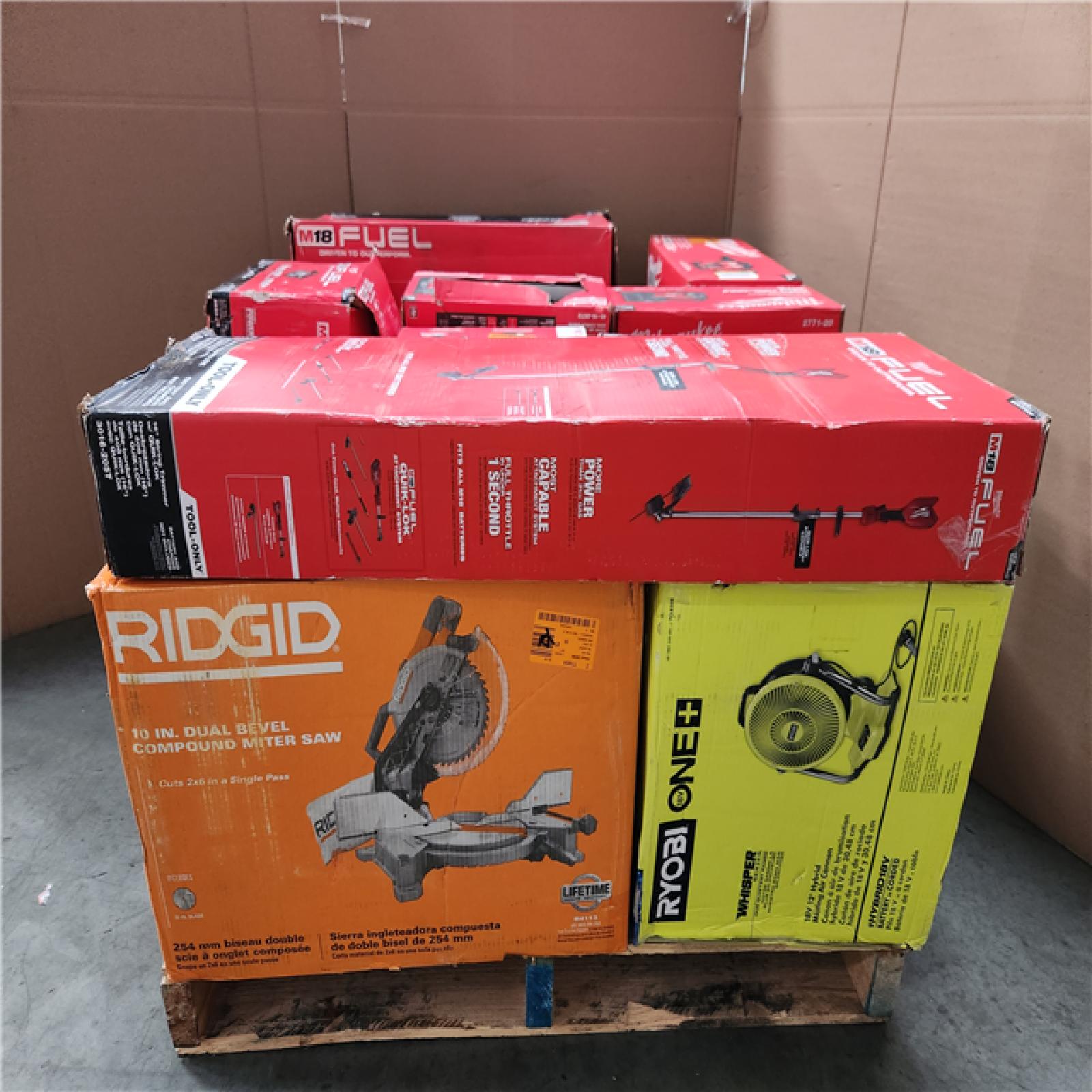 CALIFORNIA AS-IS TOOL PALLET