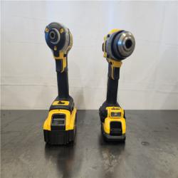 AS-IS- Dewalt DCK249E1M1 20V MAX XR Brushless Lithium-Ion 1/2 in. Cordless Hammer Drill Driver and Impact Driver Combo Kit with 1 (1.7 Ah/4 Ah)