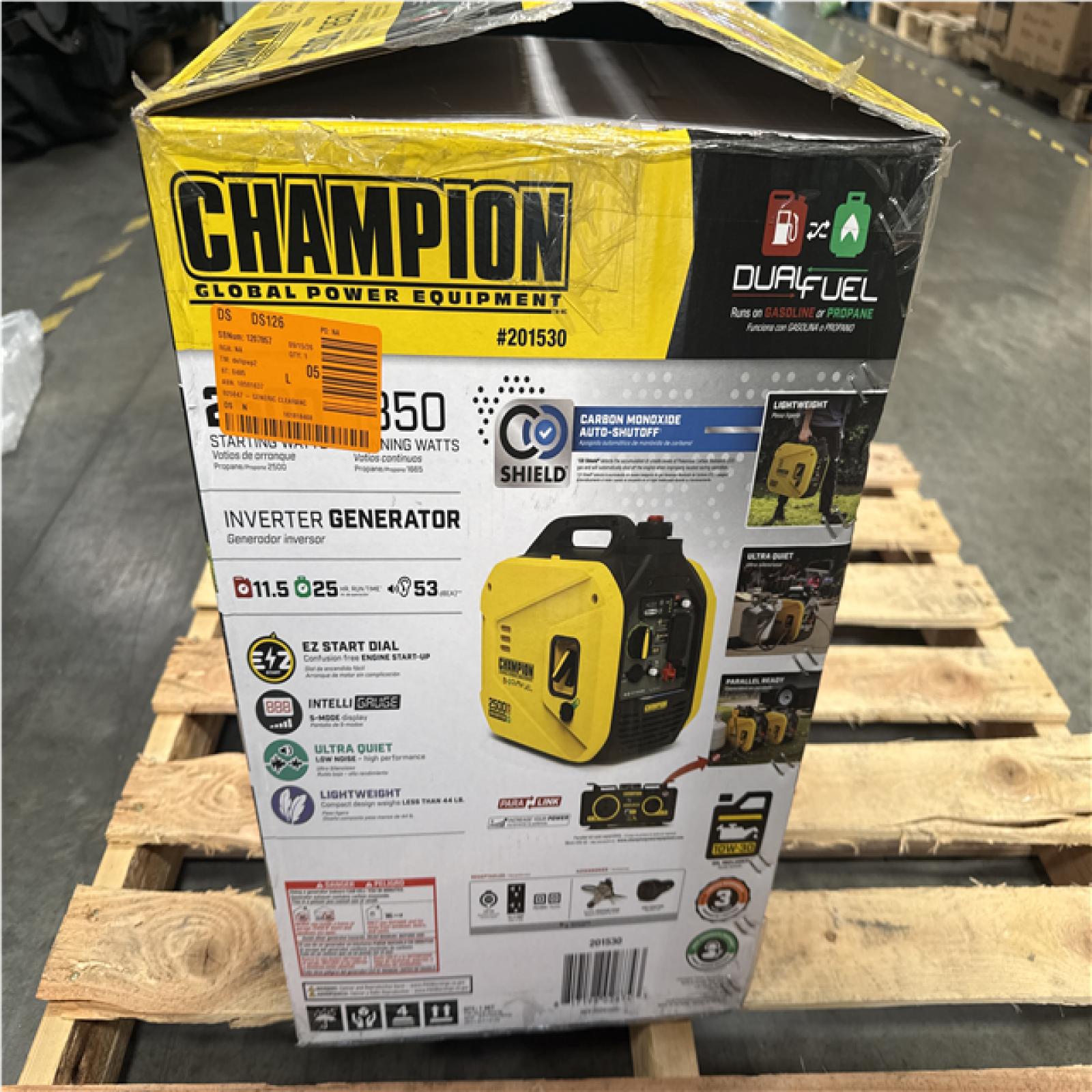 CALIFORNIA AS IS CHAMPION INVERTER GENERATOR