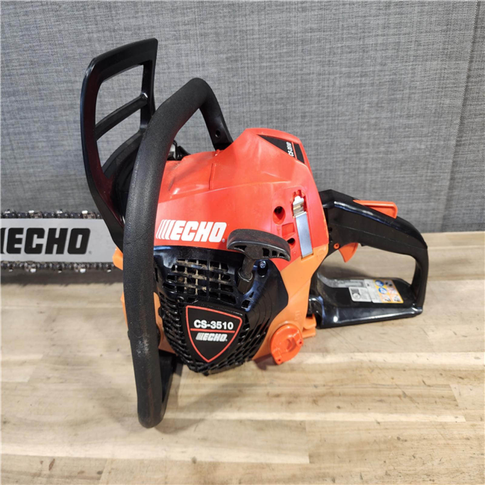 HOUSTON LOCATION - AS-IS Echo CS-3510-16 34.4cc 16in. 2 Stroke Gas Lightweight Rear Handle Chainsaw