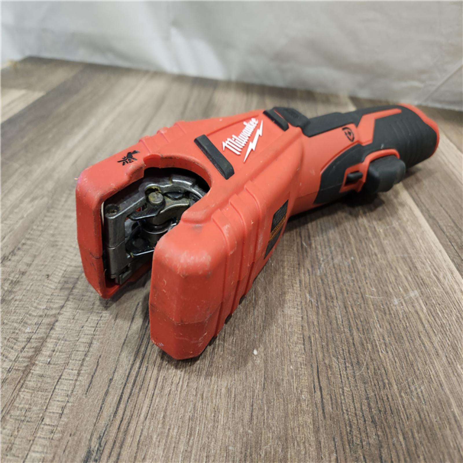 AS-IS- Milwaukee M12 12V Lithium-Ion Cordless Copper Tubing Cutter (Tool-Only)