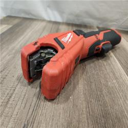 AS-IS- Milwaukee M12 12V Lithium-Ion Cordless Copper Tubing Cutter (Tool-Only)
