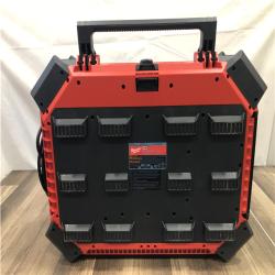 AS-IS Milwaukee Lithium-Ion Cordless PACKOUT Radio/Speaker with Built-In Charger