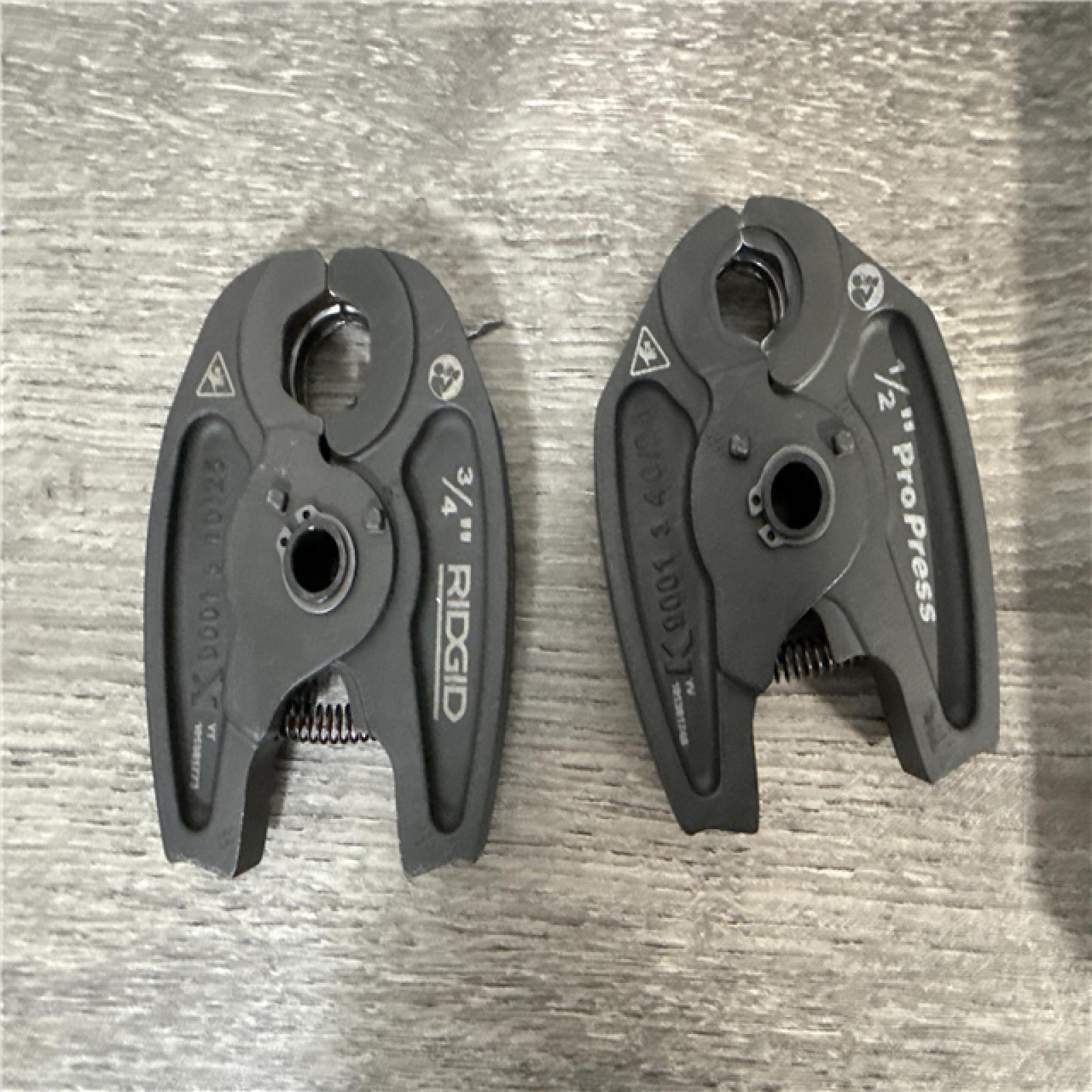 California AS-IS Ridgid RP115 Mini Press Tool Kit  Includes (1) Battery  Charger & Hard Case