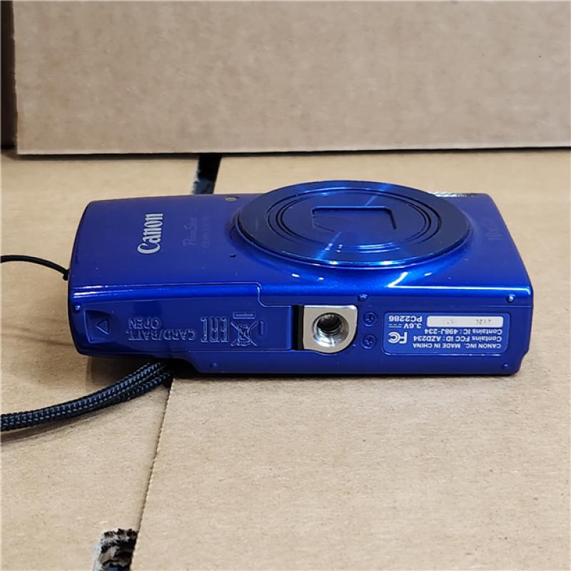 Canon PowerShot ELPH 190 IS Digital Camera (Blue) 
