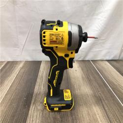 AS-IS DEWALT Atomic 20V Max Lithium-Ion Brushless Cordless Compact 1/4 in. Impact Driver Kit