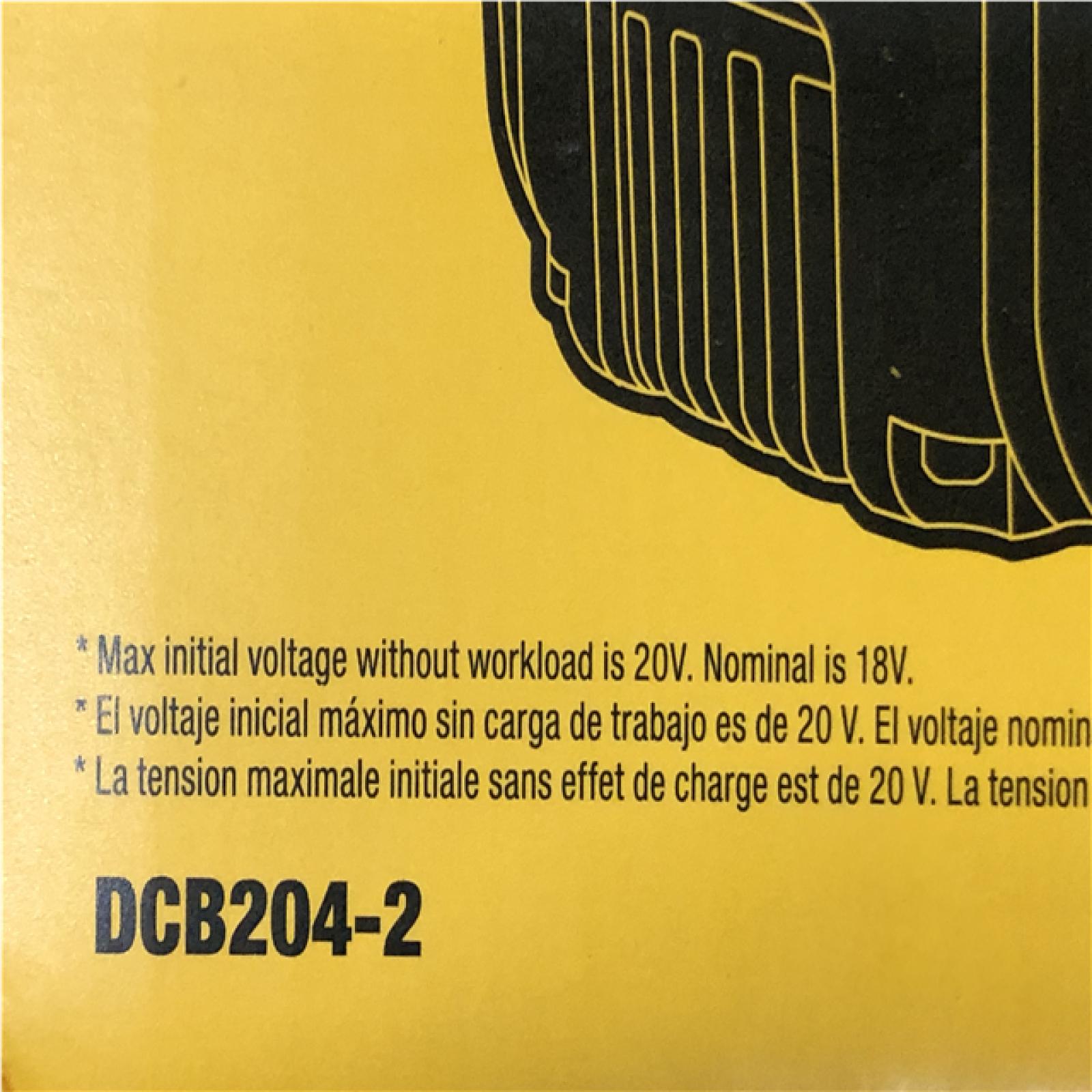 NEW- DEWALT 20V MAX Premium Lithium-Ion 4.0Ah Battery Pack (2 Pack)