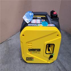 CALIFORNIA AS-IS LIKE NEW CHAMPION 2 500/1 850-WATT INVERTER GENERATOR