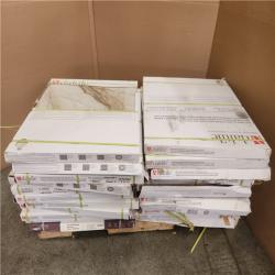 Phoenix Daltile Rivermont Oro 24 in. x 24 in. Polished Porcelain Stone Look Floor and Wall Tile (325 sq. ft./22 case)