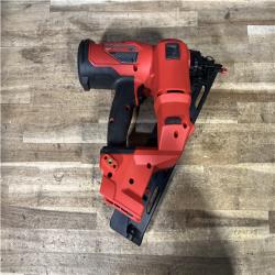 Houston Location AS-IS Milwaukee FUEL 18V Lithium-Ion Brushless Cordless Gen II 15-Gauge Angled Nailer (Tool-Only)