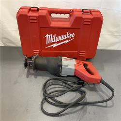 AS-IS - Milwaukee 12 Amp SAWZALL Reciprocating Saw with Case