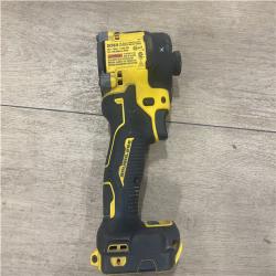 AS-IS DEWALT 20V XR Brushless Cordless 1/4 in. Quiet Hydraulic Impact Driver (Tool-Only)