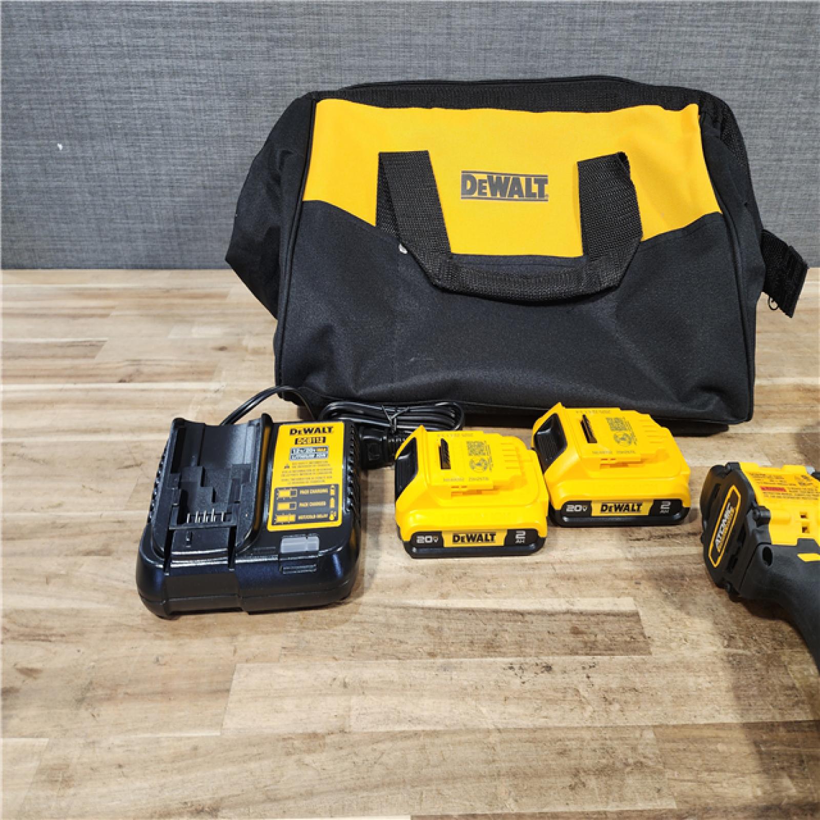 HOUSTON LOCATION - AS - IS DEWALT ATOMIC 20-Volt Lithium-Ion Cordless Brushless (2-Tool) Combo Kit