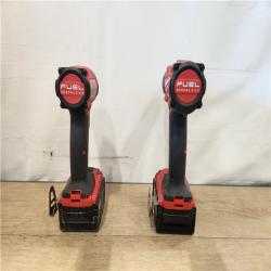 AS-IS- Milwaukee FUEL 18V Lithium-Ion Brushless Cordless Hammer Drill and Impact Driver Combo Kit