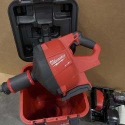 AS-IS Milwaukee FUEL 18-Volt Lithium-Iron Cordless Plumbing Drain Snake Auger Kit