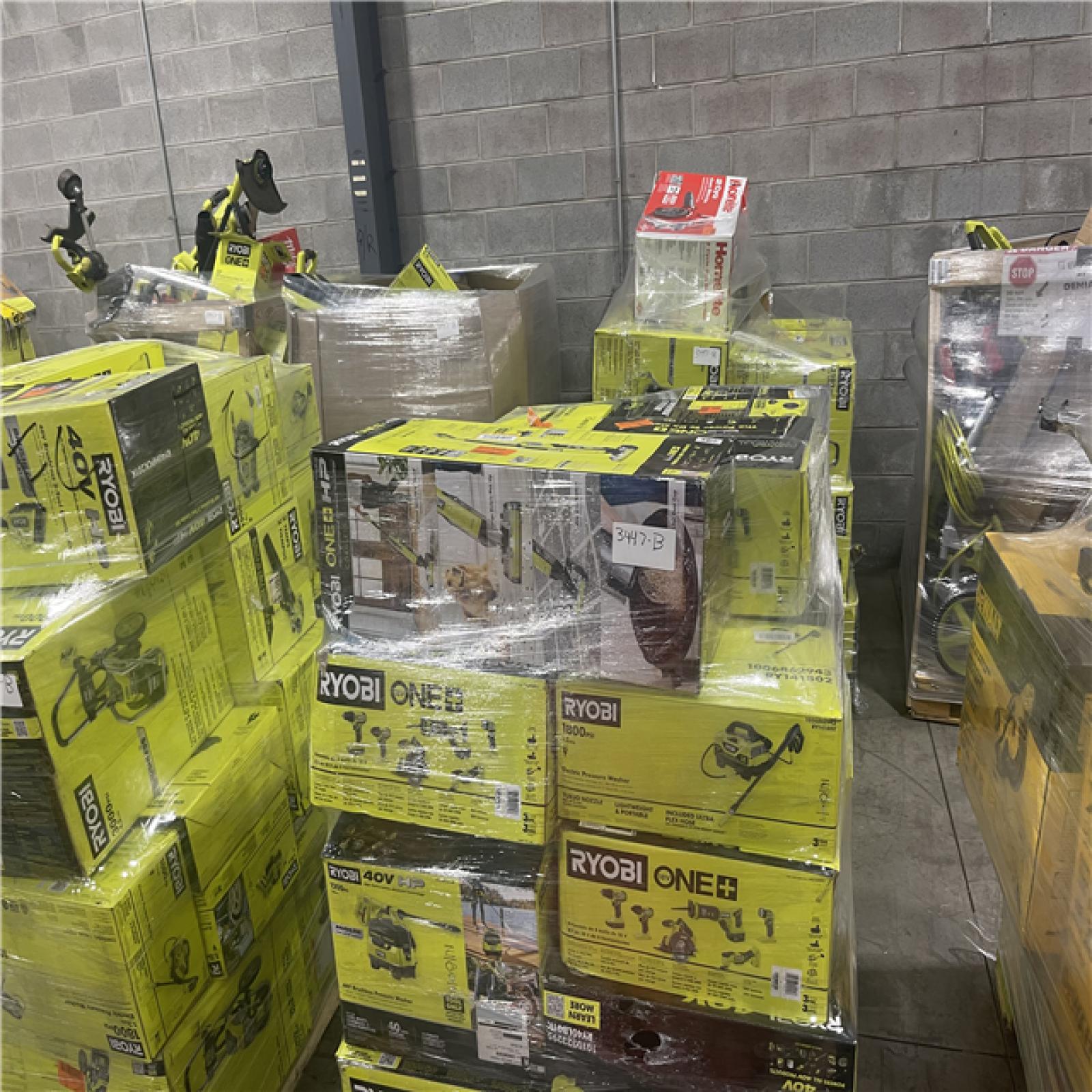 Pittston Location As-Is Power Tools Partial Truckload (13 Pallets) 3447-B