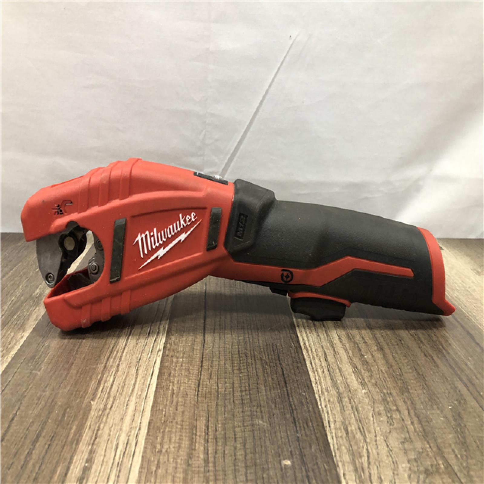 AS-IS Milwaukee M12 12V Lithium-Ion Cordless Copper Tubing Cutter (Tool-Only)