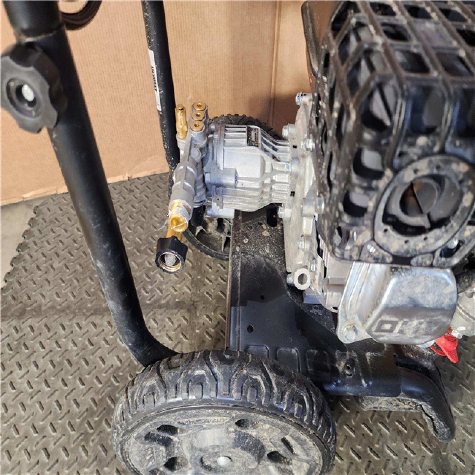HOUSTON LOCATION - AS-IS DEWALT 3400 PSI 2.5 GPM Gas Cold Water Pressure Washer with 208cc Engine