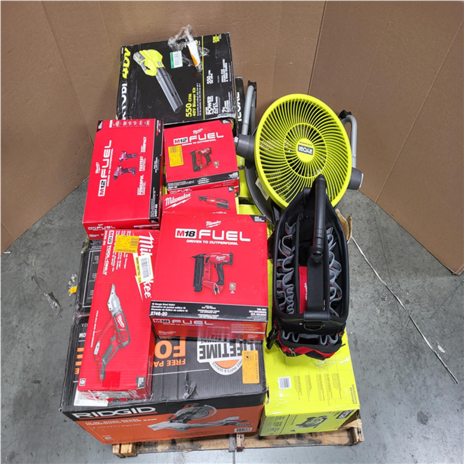 CALIFORNIA AS-IS TOOL PALLET
