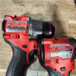 Houston Location AS-IS Milwaukee FUEL 12-Volt Lithium-Ion Brushless Cordless Hammer Drill and Impact Driver Combo Kit