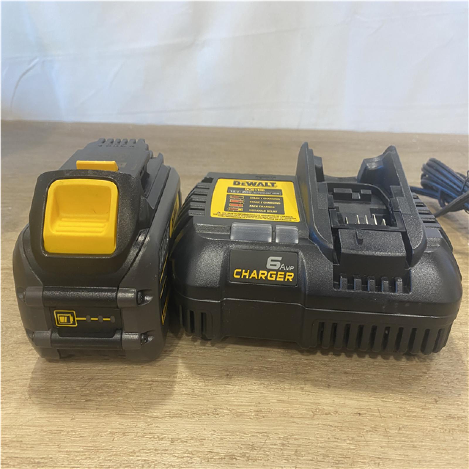 AS-IS DEWALT FLEXVOLT 20V/60V MAX Lithium-Ion 6.0Ah Battery Pack Kit