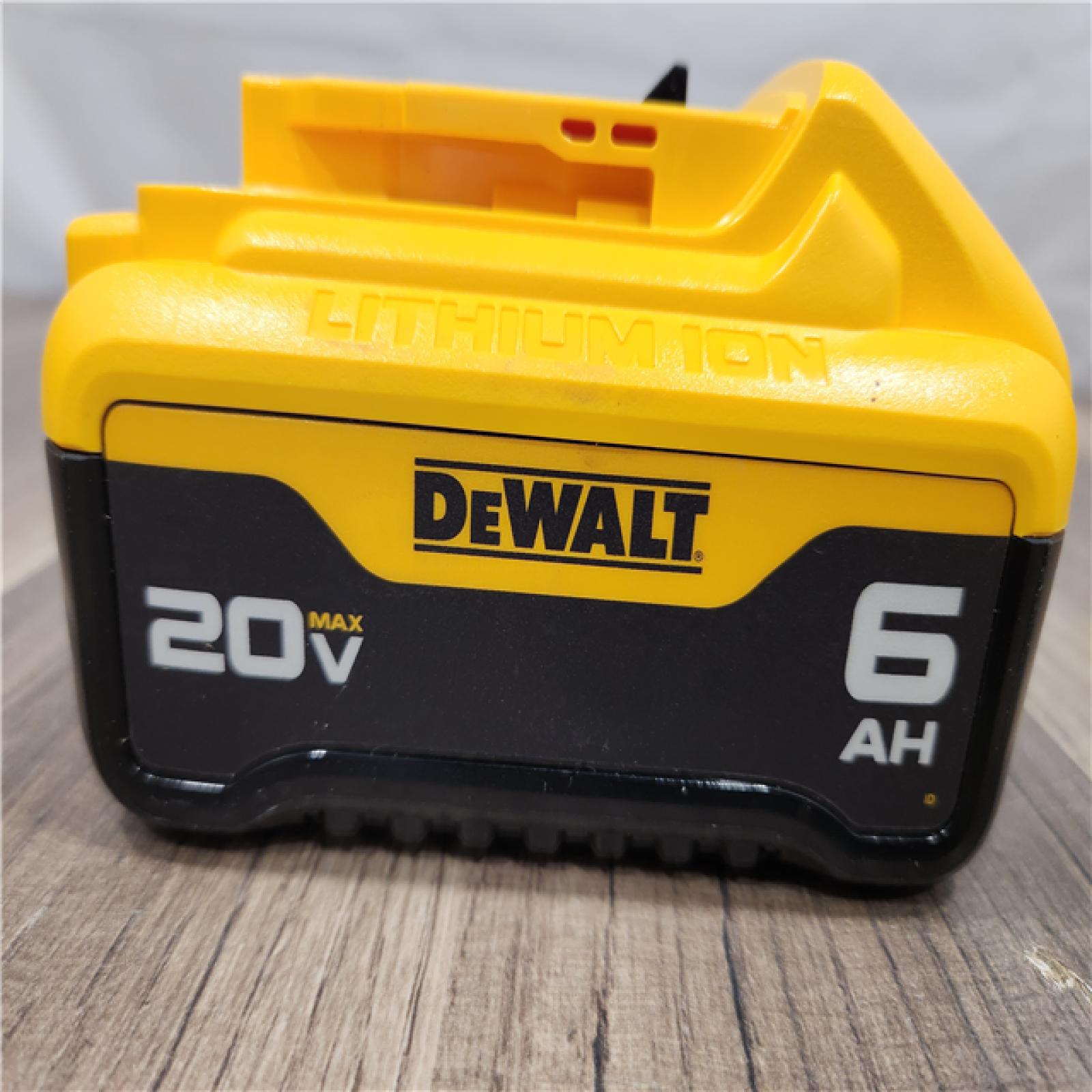 AS-IS - DeWalt 20V MAX DCB206 6 Ah Lithium-Ion Battery Pack 1 Pc