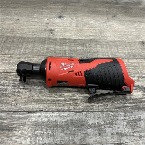 AS-IS Milwaukee 12V Lithium-Ion Cordless 3/8 in. Ratchet (Tool-Only)