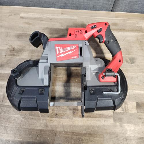 HOUSTON LOCATION - AS-IS Milwaukee 2729-20 - M18 Fuel 18V Cordless Brushless Band Saw (TOOL ONLY)