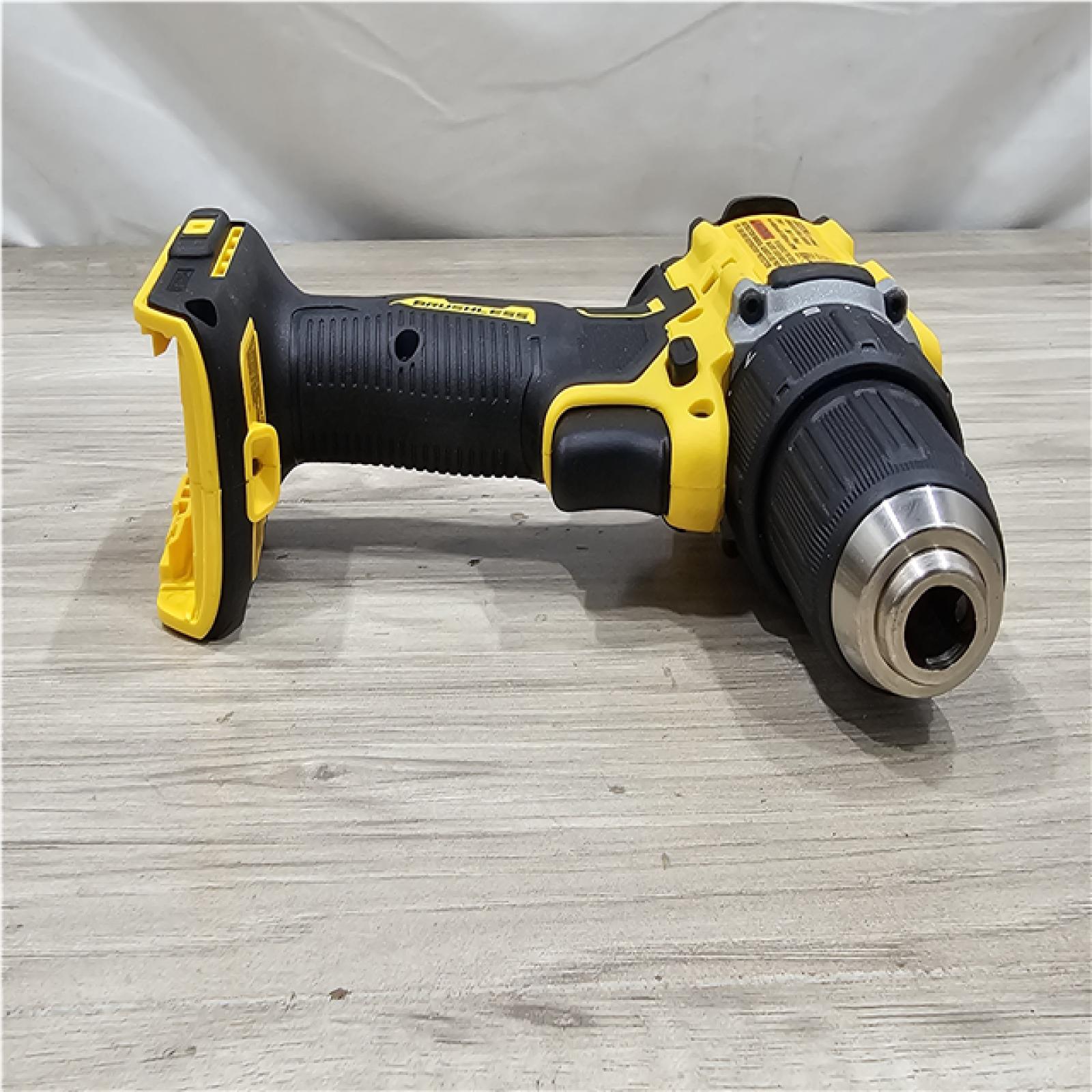 AS-IS DEWALT ATOMIC 20-Volt MAX Brushless Cordless 1/2 in. Drill Driver (Tool-Only)