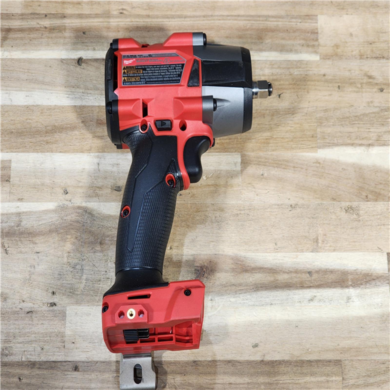 HOUSTON LOCATION - AS-IS Milwaukee FUEL GEN-2 18V Lithium-Ion Mid Torque Brushless Cordless 3/8 in. Impact Wrench with Friction Ring (Tool-Only)