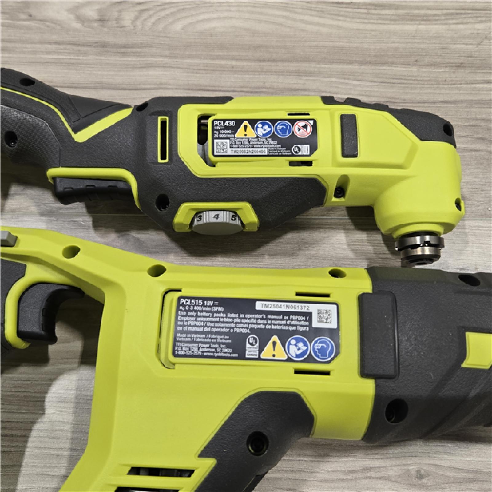 LIKE NEW! - RYOBI ONE+ 18V Cordless 6-Tool Combo Kit