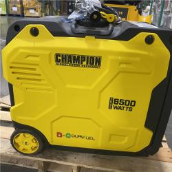 Dallas Location - As-Is Champion 201532 6500W Dual Fuel Inverter Generator