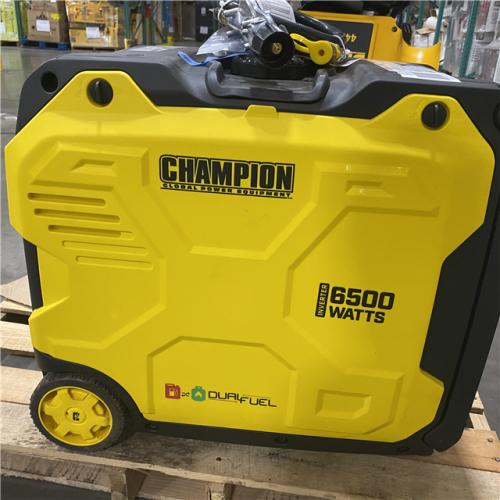 Dallas Location - As-Is Champion 201532 6500W Dual Fuel Inverter Generator