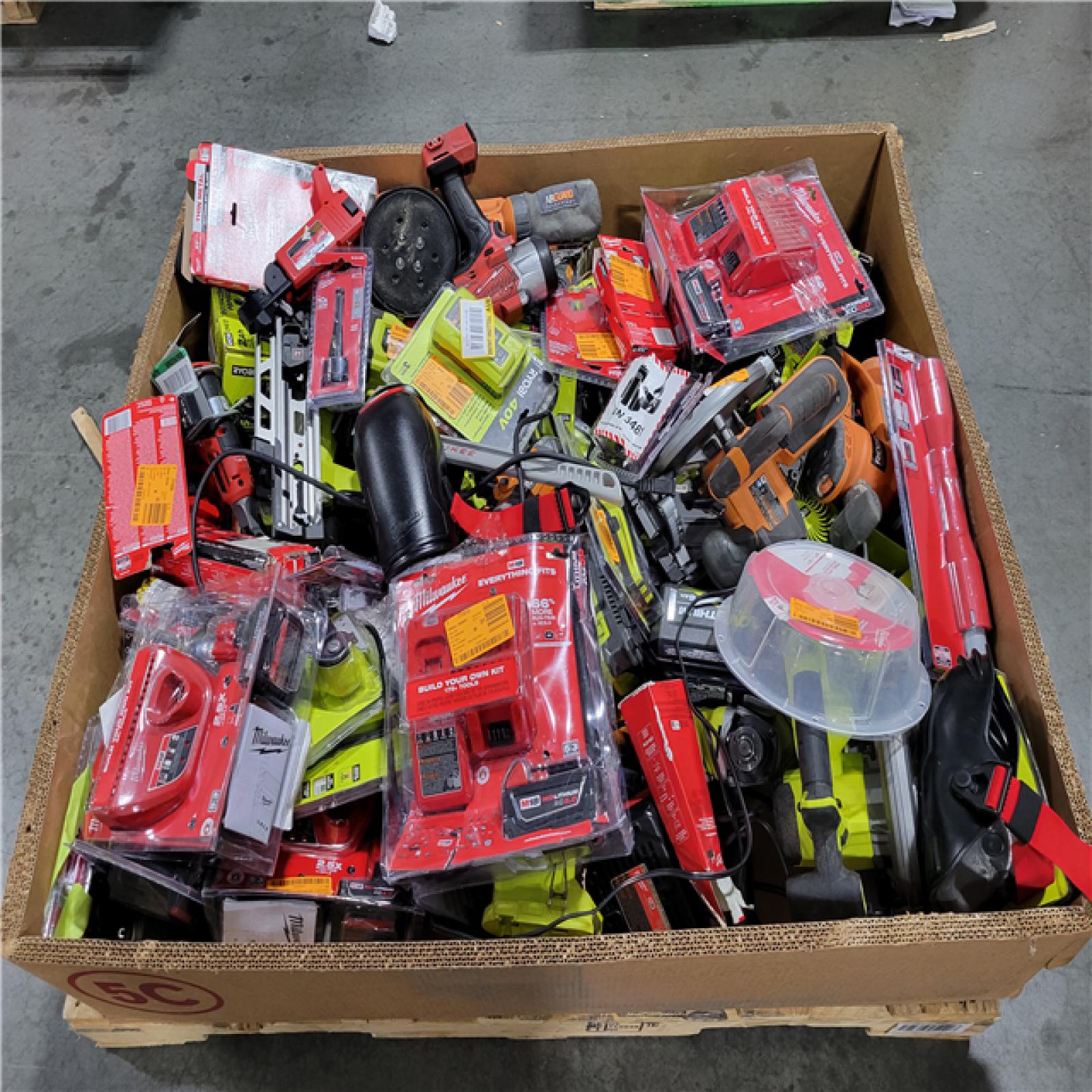 CALIFORNIA AS-IS TOOL PALLET