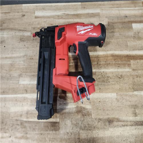 HOUSTON LOCATION - AS - IS Milwaukee FUEL 18-Volt Lithium-Ion Brushless Cordless Gen II 18-Gauge Brad Nailer (Tool-Only)