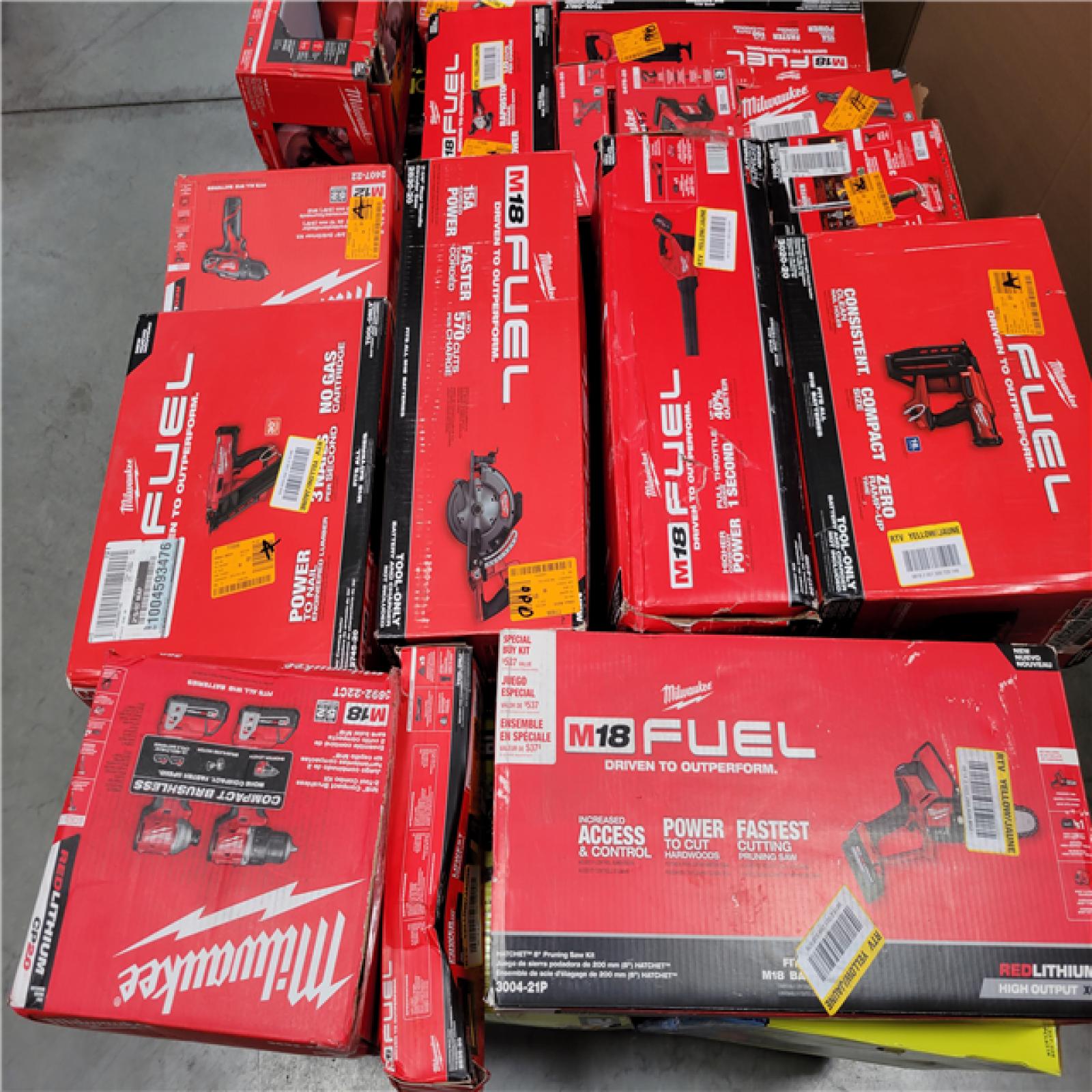 CALIFORNIA AS-IS TOOL PALLET