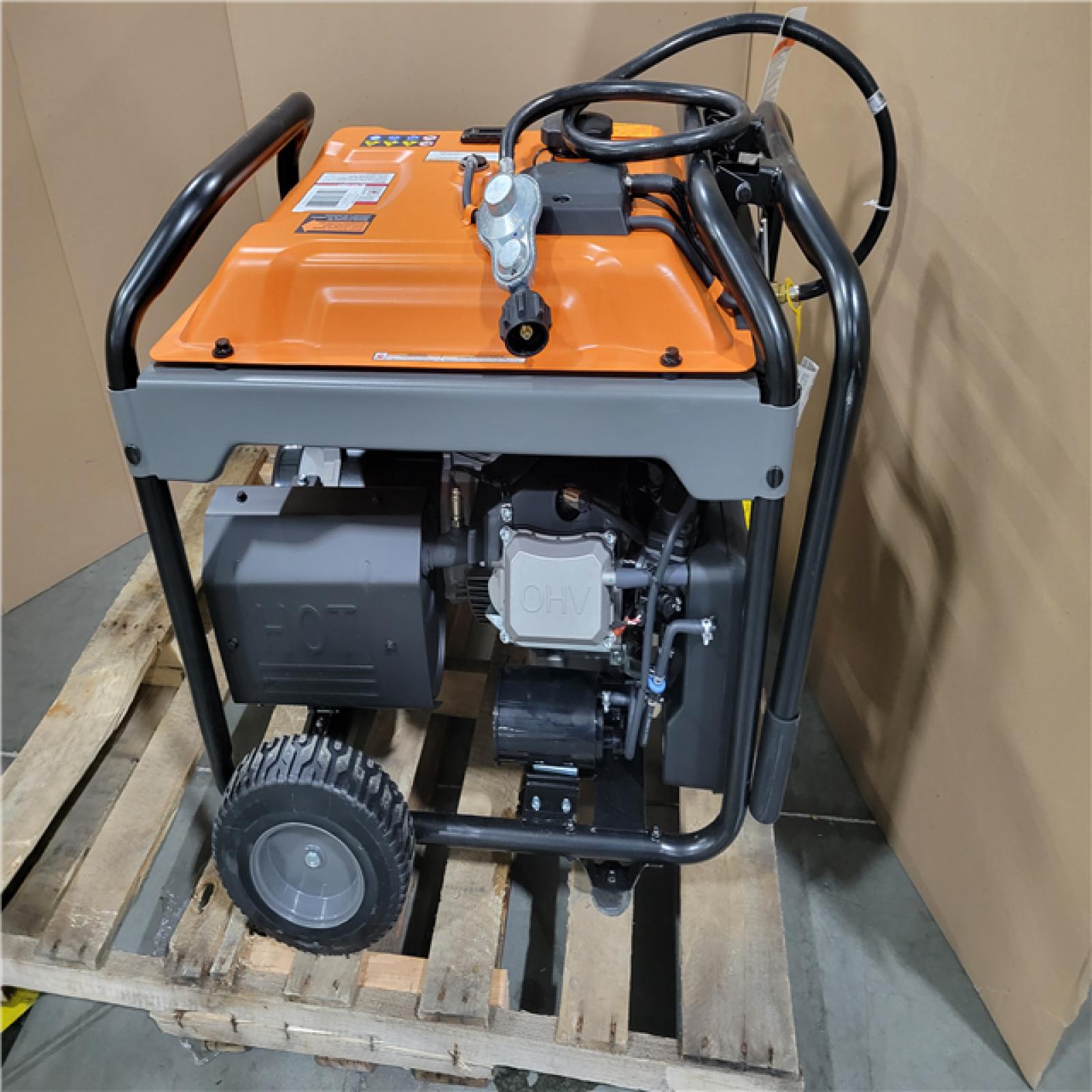 CALIFORNIA AS-IS GENERAC PORTABLE GENERATOR